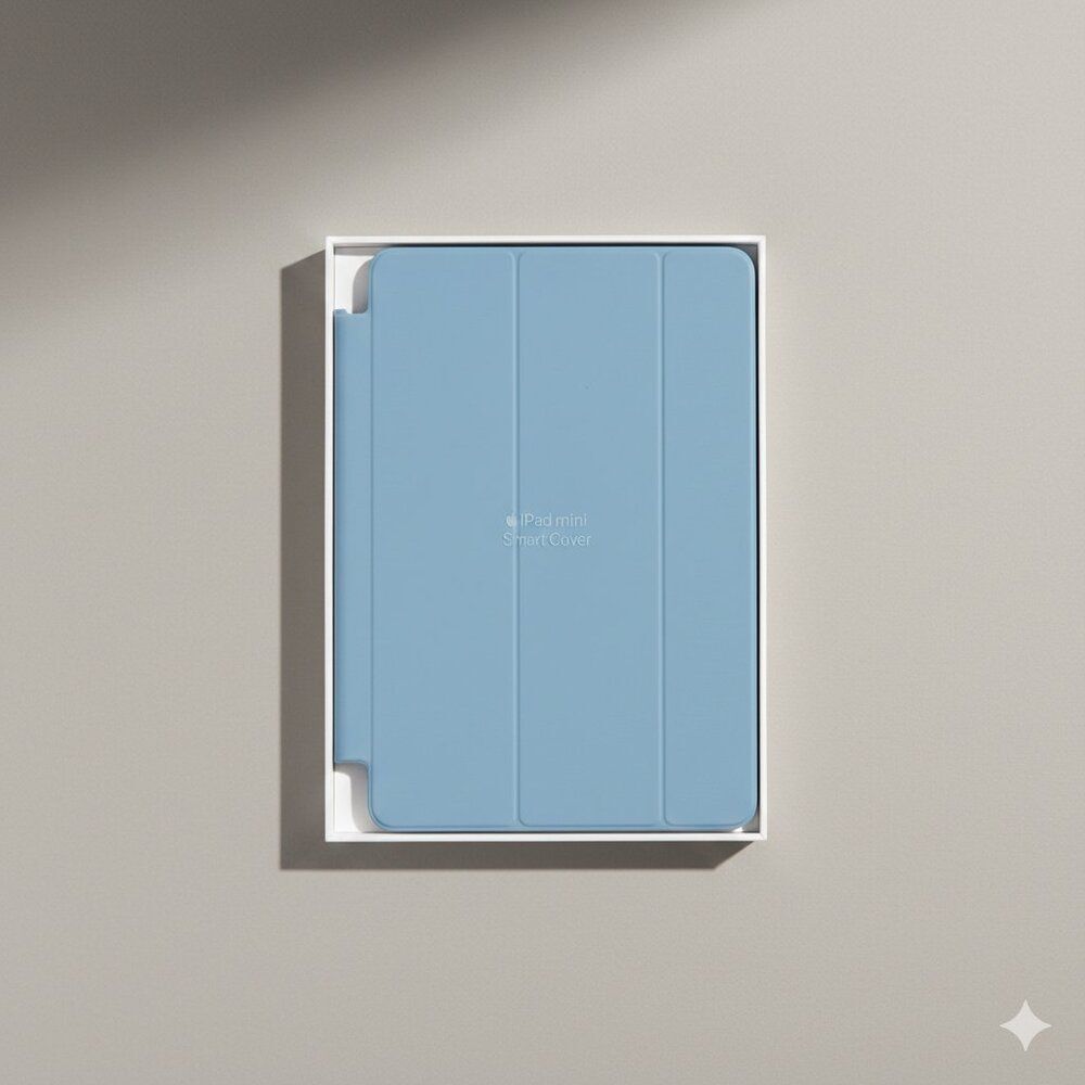 NIB Official Apple iPad mini Smart Cover – Blue (5th Gen)